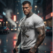 Waffen & Kaffee Tri-Blend Shirt