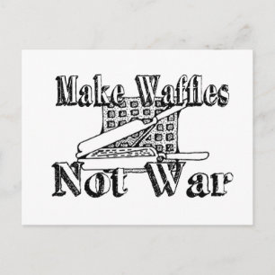 WAFFEN MACHEN, nicht Krieg Postkarte