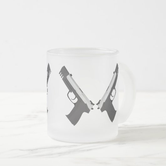 Waffen Mattglastasse (VorderseiteRechts)