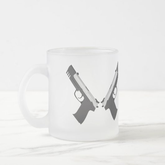 Waffen Mattglastasse (Links)