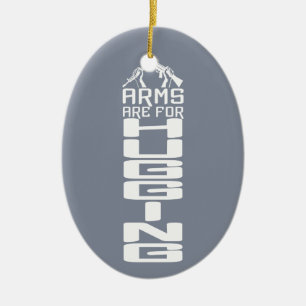 Waffen sind für die Umarmung von Zollschmuck besti Keramikornament