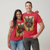 Waffen Tattoo Design T - Shirt (Unisex)