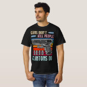 Waffen töten Menschen nicht, die Clintons tun - Ko T-Shirt (Vorne ganz)
