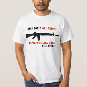 Waffen töten Menschen nicht, die sich gegen den Wa T-Shirt