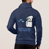 Waffen töten Menschen nicht, mit denen Magic-Raket Hoodie (Rückseite)