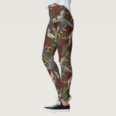 Waffen und Blume Leggings (Links)
