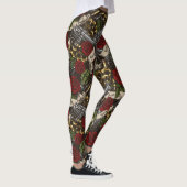 Waffen und Blume Leggings (Rechts)