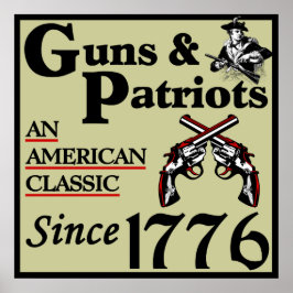 Waffen und Patrioten Poster
