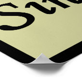 Waffen und Patrioten Poster (Ecke)