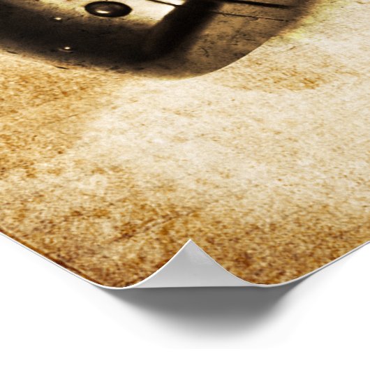 Waffen und Religion Poster (Ecke)