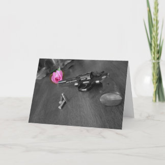 Waffen und Rose Karte
