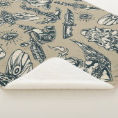 Waffen und Rose Sherpadecke (3/4)