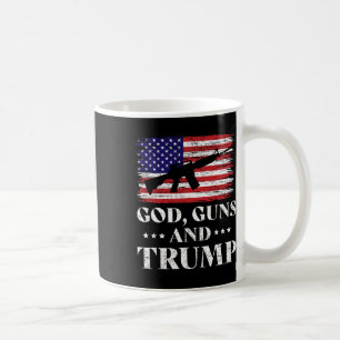 Waffen und Trump-Shirt Kaffeetasse
