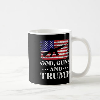 Waffen und Trump-Shirt Kaffeetasse