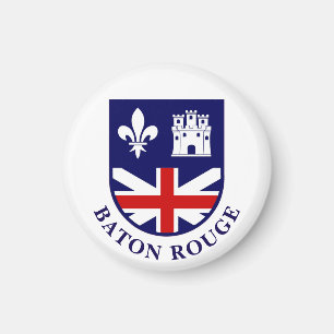 Waffen von Baton Rouge, Louisiana Magnet