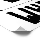 Waffen Was gibt es sonst noch? Poster (Ecke)