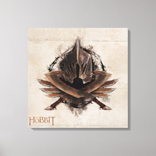 Waffenarmee der Orcs Leinwanddruck (Vorderseite)