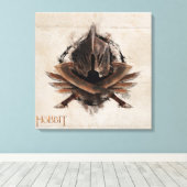 Waffenarmee der Orcs Leinwanddruck (Insitu (Holzboden))