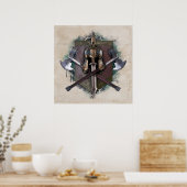 Waffenarmee der Zwerge Poster (Küche)