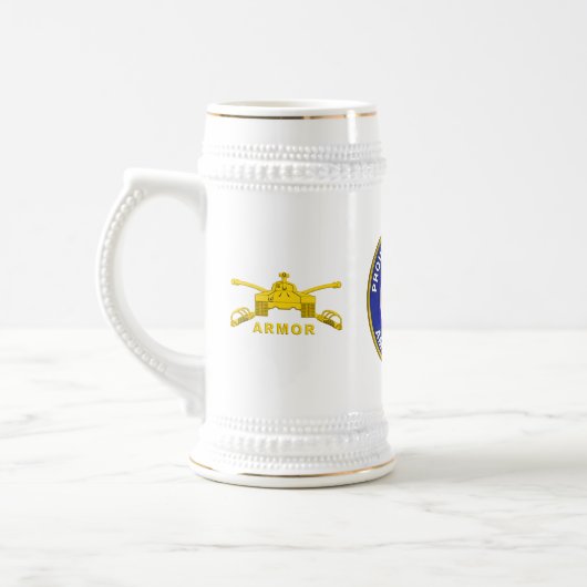 Waffenarmee Veteran Bierglas (Links)