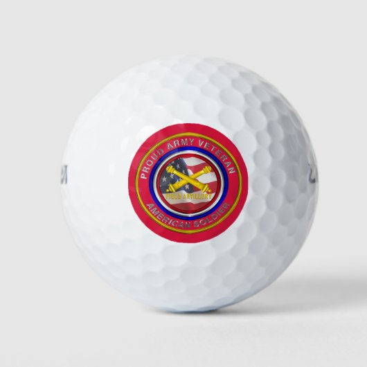 Waffenartillerie Veteran Golfball (Vorderseite)