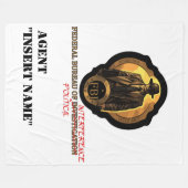 Waffenbehörde: Korruptes Eingreifen des FBI Fleecedecke (Vorderseite (Horizontal))