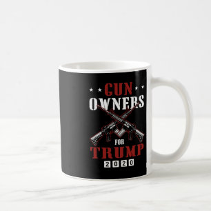 Waffenbesitzer für Trump Republikaner Konservativ Kaffeetasse