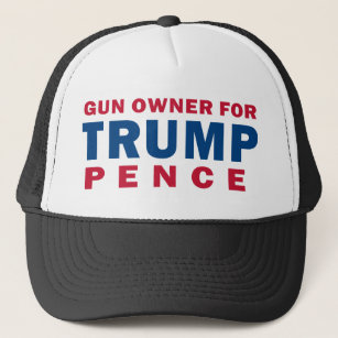 Waffenbesitzer für Trumpf-Pennys Truckerkappe