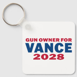 Waffenbesitzer für Vance 2028 Schlüsselanhänger