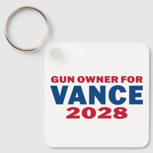 Waffenbesitzer für Vance 2028 Schlüsselanhänger