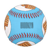 Waffenillustrierung des Cartoon Baseball (Vorderseite)