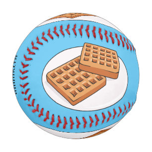 Waffenillustrierung des Cartoon Baseball