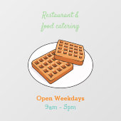 Waffenillustrierung des Cartoon Fensteraufkleber (Blatt)