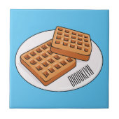 Waffenillustrierung des Cartoon Fliese (Vorderseite)