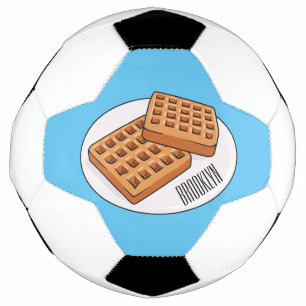 Waffenillustrierung des Cartoon Fußball