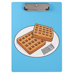 Waffenillustrierung des Cartoon Klemmbrett