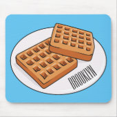 Waffenillustrierung des Cartoon Mousepad (Vorne)