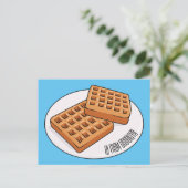 Waffenillustrierung des Cartoon Postkarte (Stehend Vorderseite)