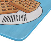 Waffenillustrierung des Cartoon Schneidebrett (Ecke)