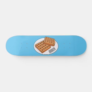 Waffenillustrierung des Cartoon Skateboard