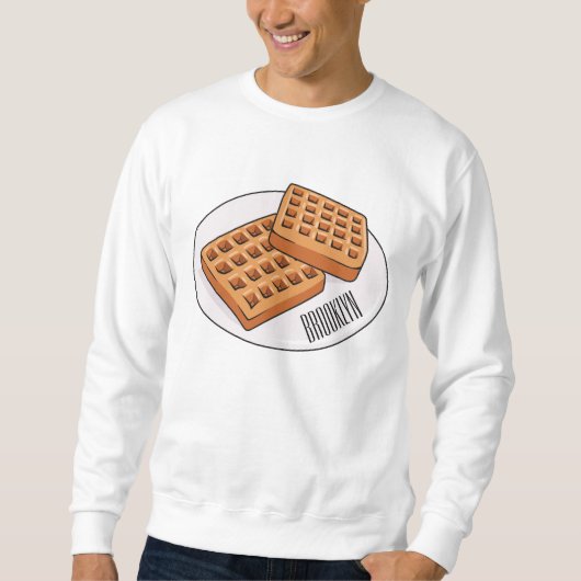 Waffenillustrierung des Cartoon Sweatshirt (Vorderseite)