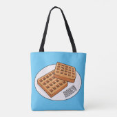 Waffenillustrierung des Cartoon Tasche (Rückseite)