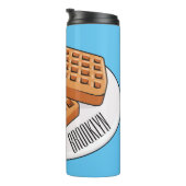 Waffenillustrierung des Cartoon Thermosbecher (Nach rechts gedreht)