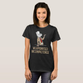 Waffeninkompetenz T-Shirt (Vorne ganz)
