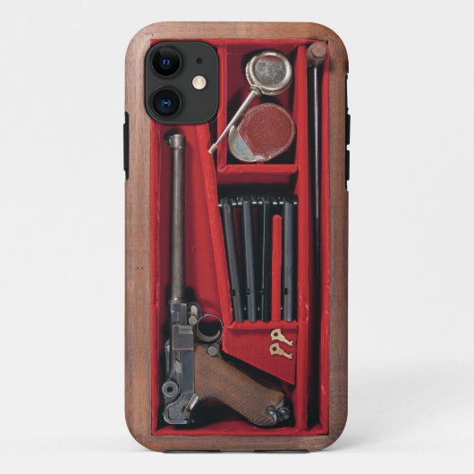 Waffenkoffer 001 Case-Mate iPhone hülle (Rückseite)