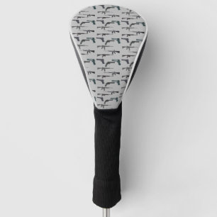 Waffenkollage Golf Headcover