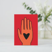 Waffenruhe ist nun die Grundlage für die palästine Postkarte (Stehend Vorderseite)