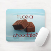 Waffenruhe oder Schokolade? Mousepad (Mit Mouse)