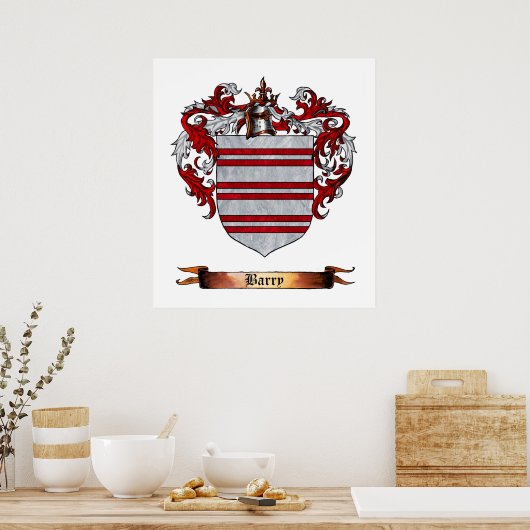 Waffenschwemme Poster (Küche)