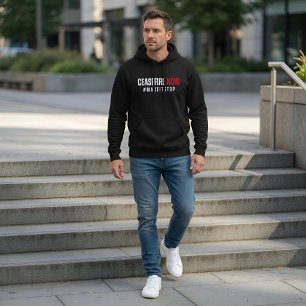Waffenstillstand jetzt hoodie